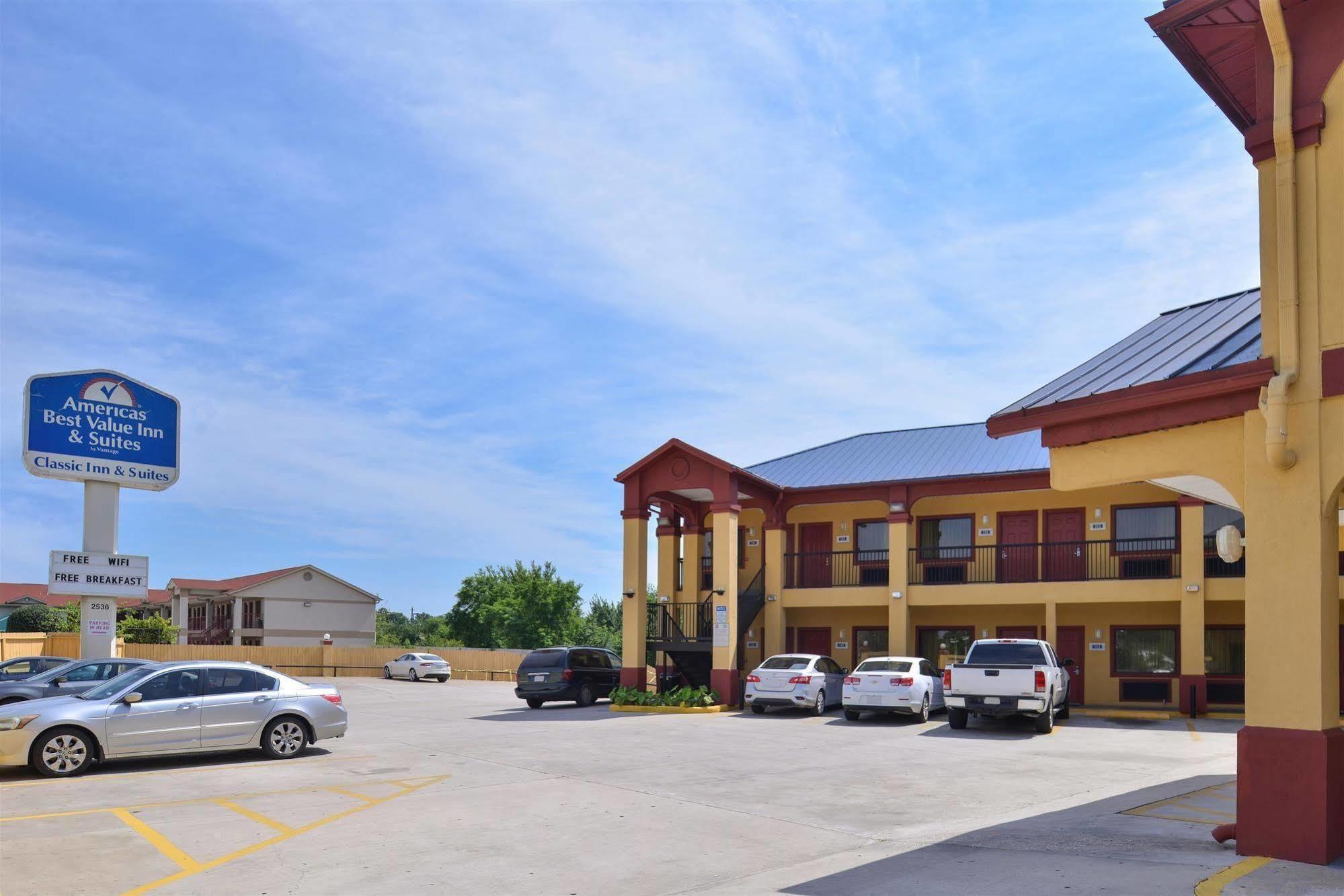 Americas Best Value Inn Downtown Houston Eksteriør bilde